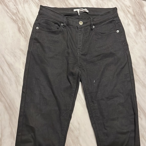 BCBGeneration Denim - BCBGeneration black high waisted skinny jeans